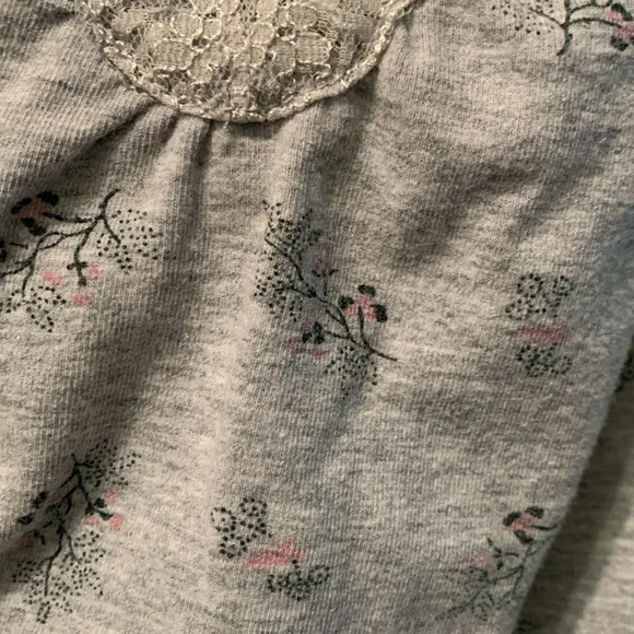 Women’s Gray with print and lace, camisole - Picture 7 of 7